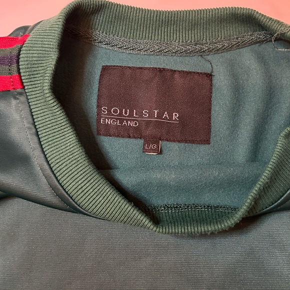 Soul star sweatshirt L size Emerald green color - Picture 9 of 14